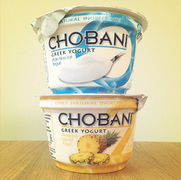 chobani yogurt