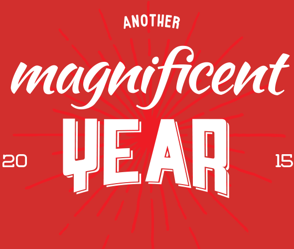 2015, Another magnificent Year!