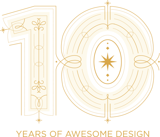 10 years of awesome design