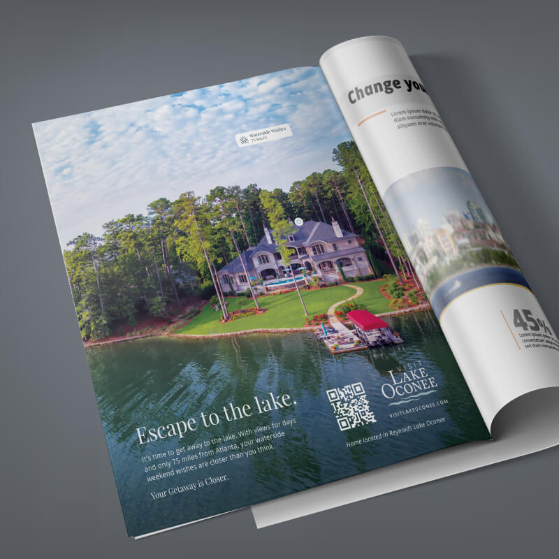 Visit Lake Oconee magazine ad