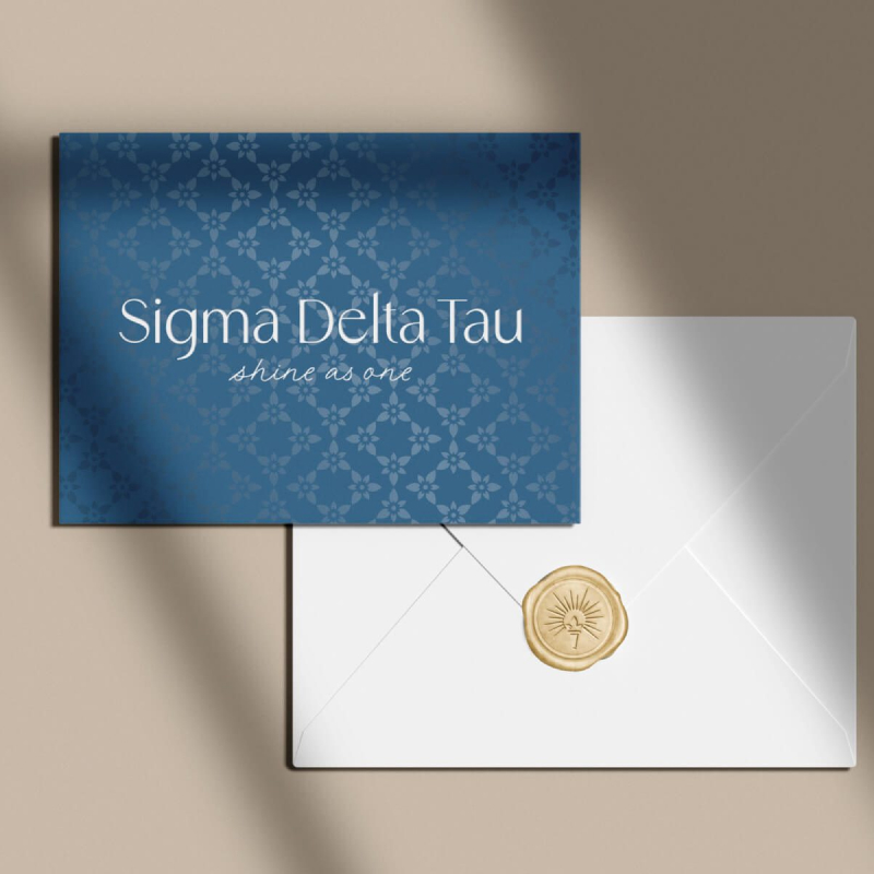 Sigma Delta Tau envelopes