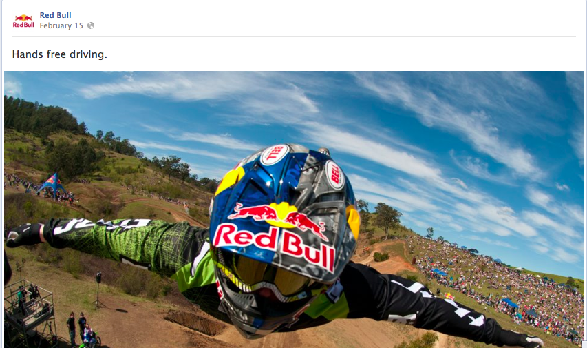 Red Bull Highlighted Post