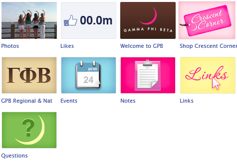 Gamma Phi Beta Iconography