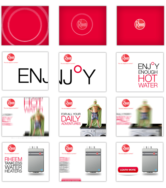 Rheem Animation Screens