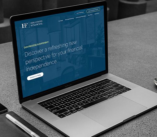 Holcombe Financial Thumbnail - Website