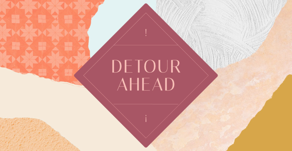Detour Ahead Graphic