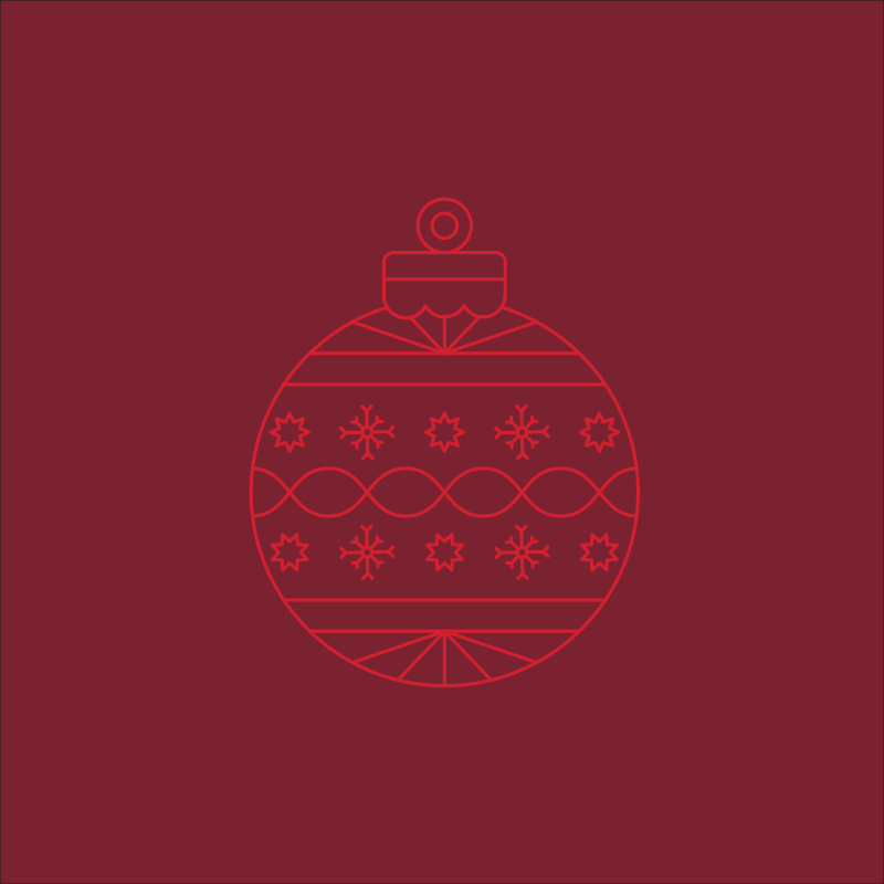 Round Rock Hometown Holiday - ornament illustration animation