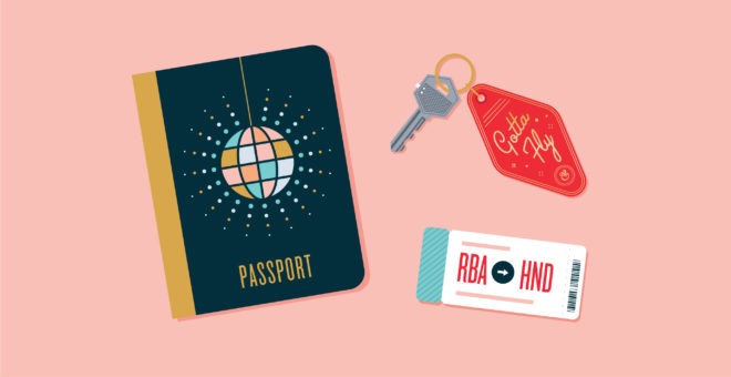 R&R travel blog header