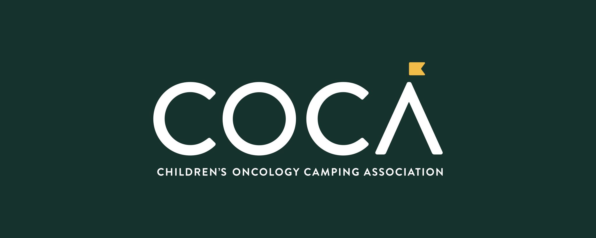 COCA logo against charcoal