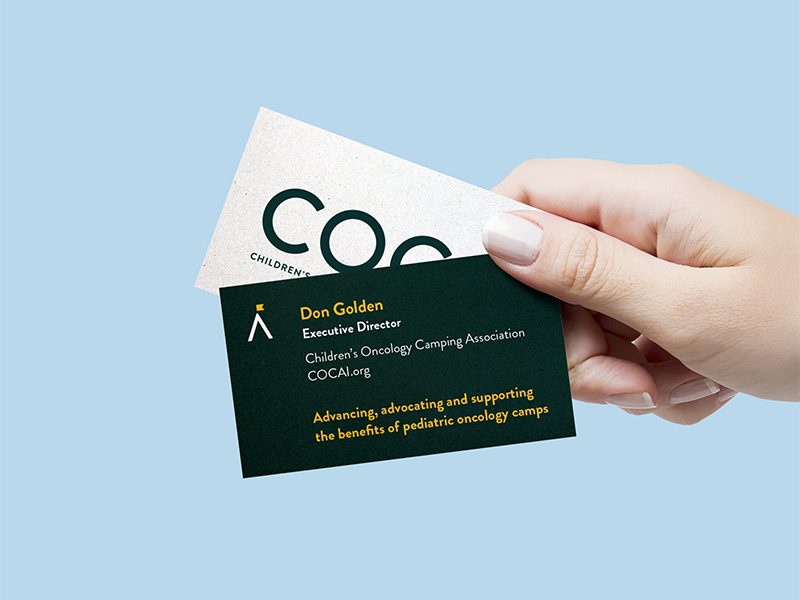 COCA Business Card Mockup