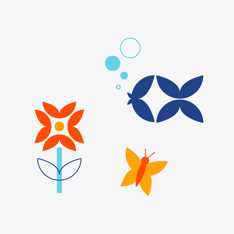 Round Rock Public Library illustrations