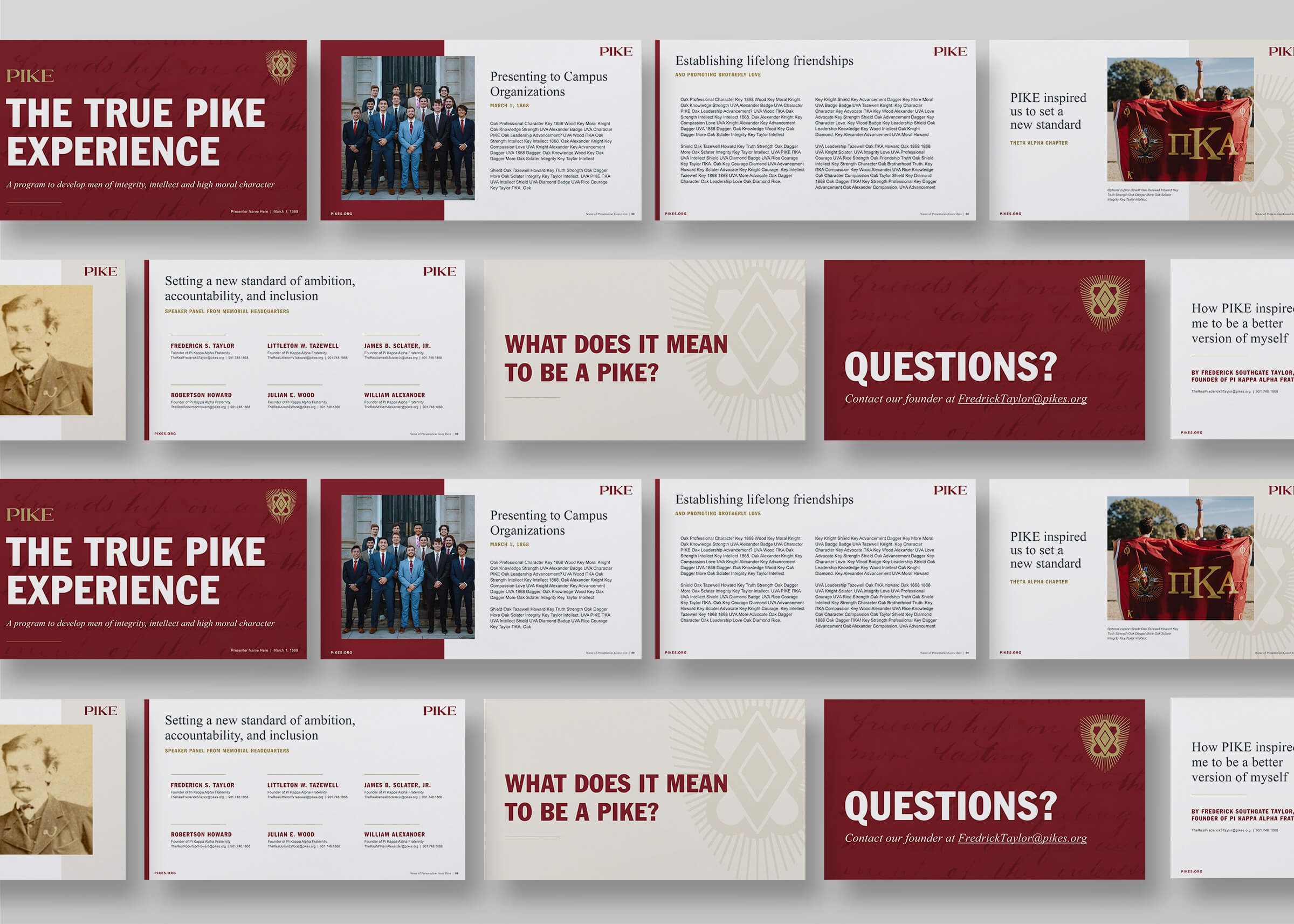 PIKE Powerpoint Deck design