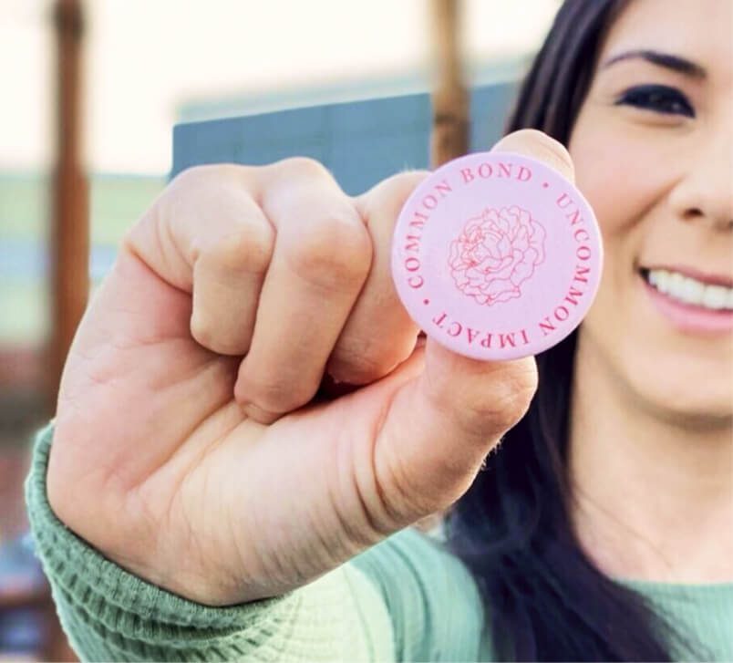 Alpha Chi Omega Uncommon Campaign Button