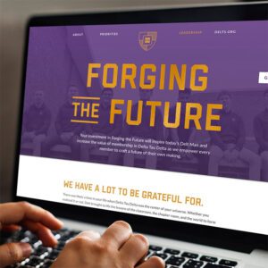 Delta Tau Delta Forging the Future website