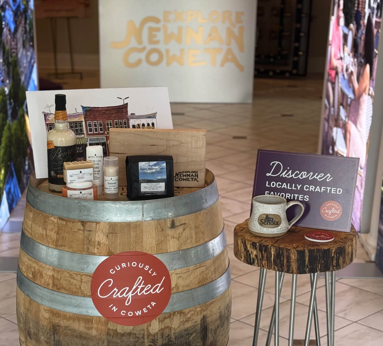 Locally sourced products from Coweta County