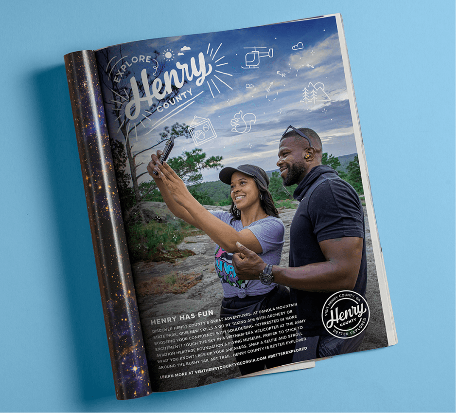 Henry County Magazine Ad Design