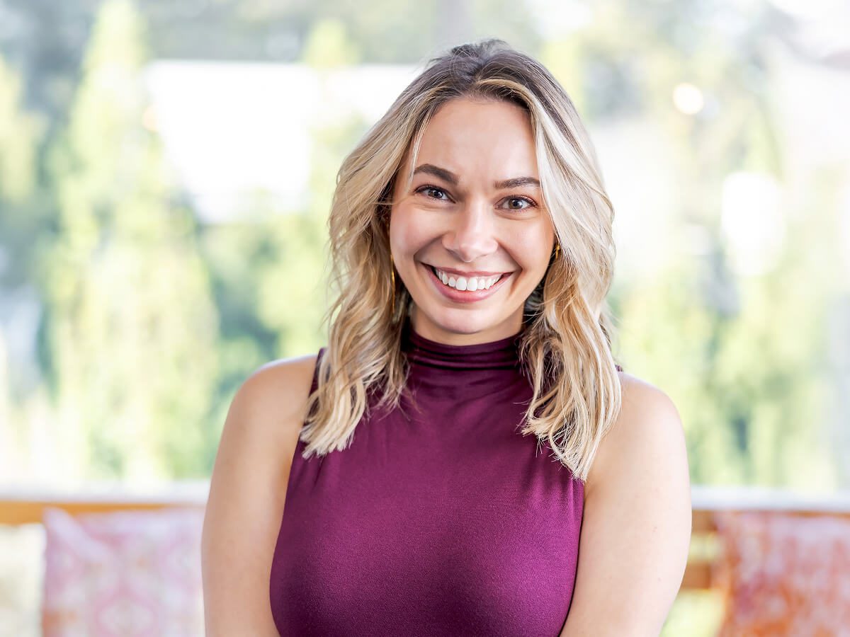 Professional headshot of a woman