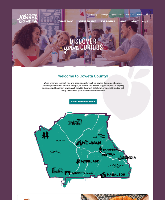 Explore Newnan Coweta Website
